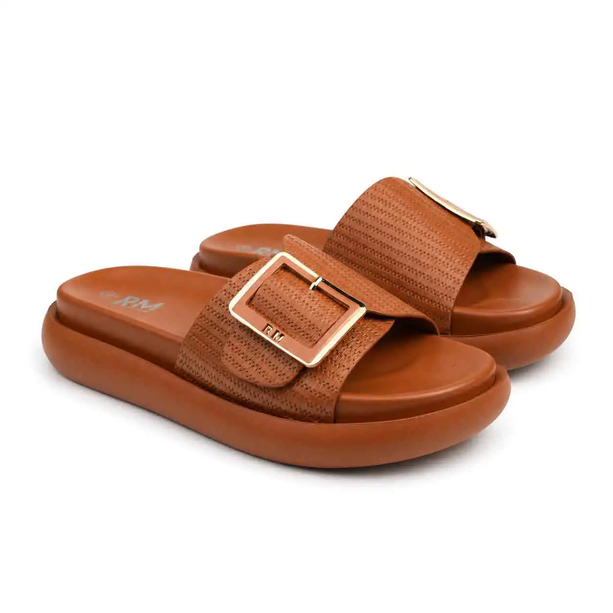 Sandale Compense pour femme 8088 marron miniature